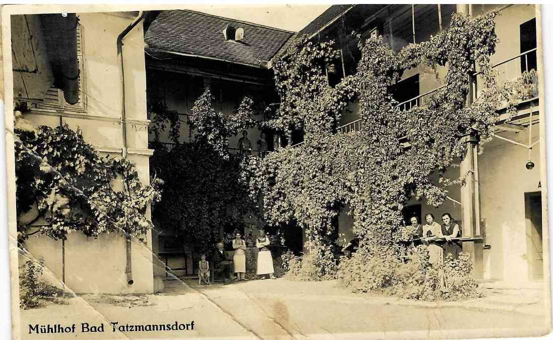 Mühlhof - Haus Nr. 6 in den 1920ern