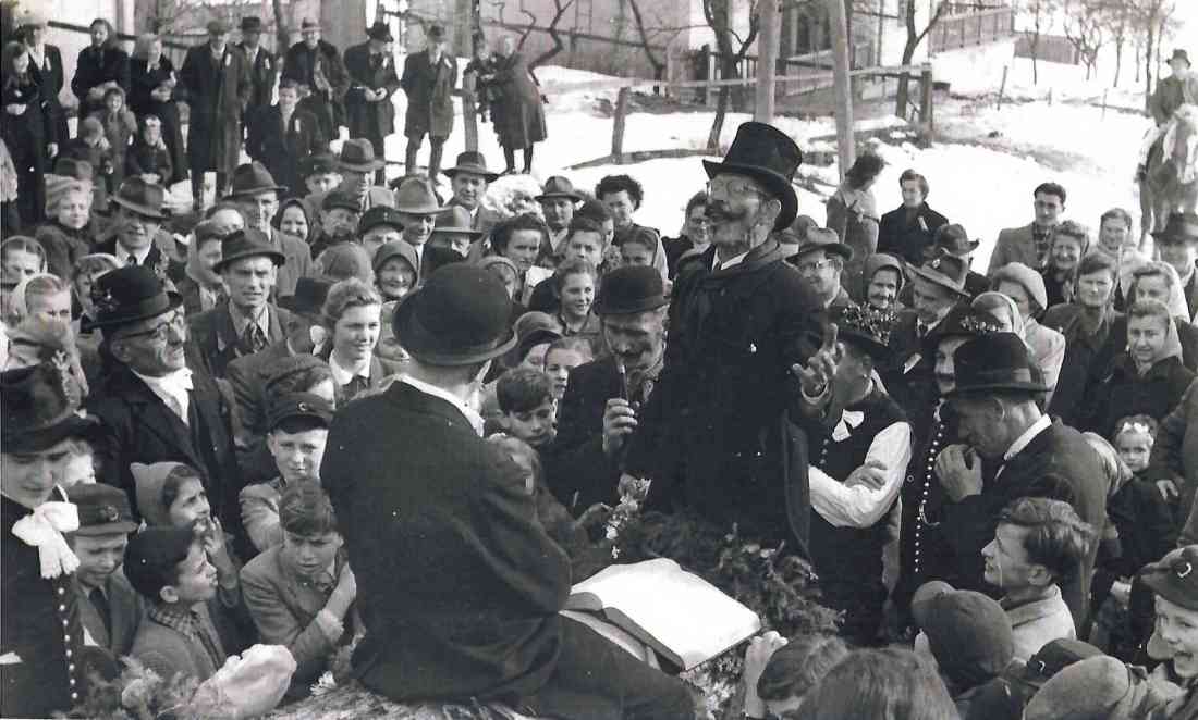 Sulzriegel: Blochziehen 1952