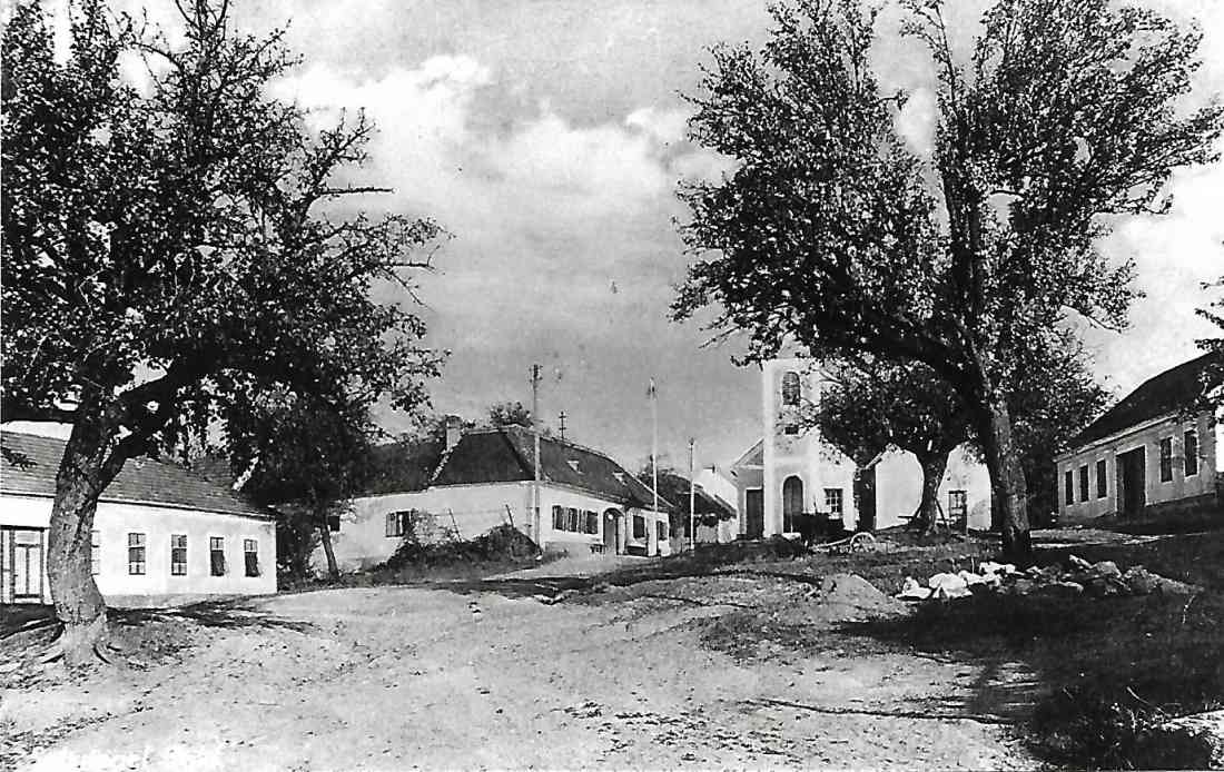 Alte Dorfansicht von Sulzriegel, Ansicht von Süden