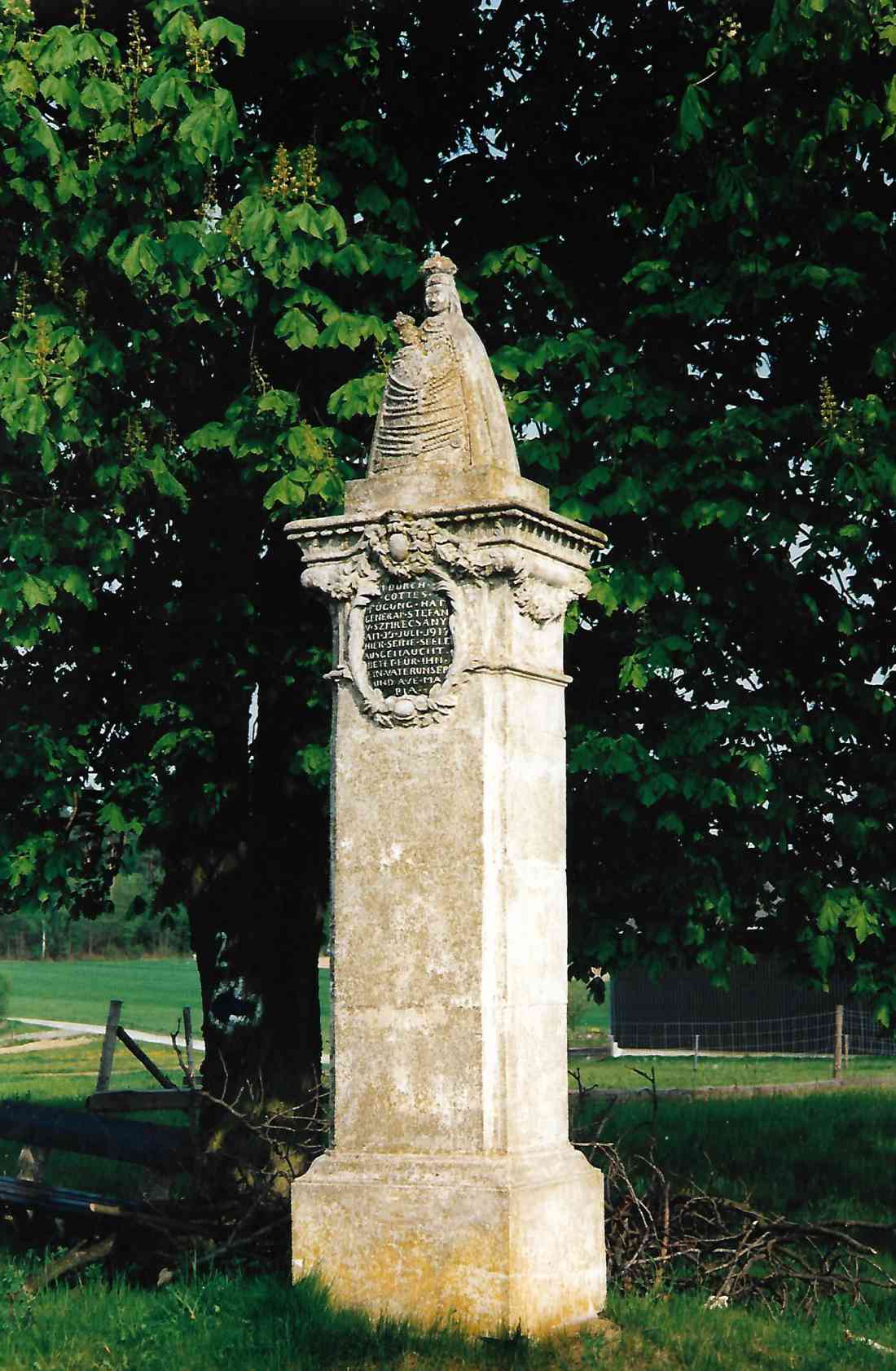 Das „Fliegerdenkmal“ in Sulzriegel