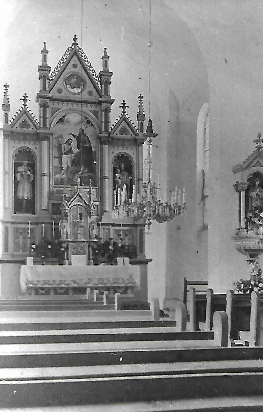 Altar röm. kath. Pfarrkirche