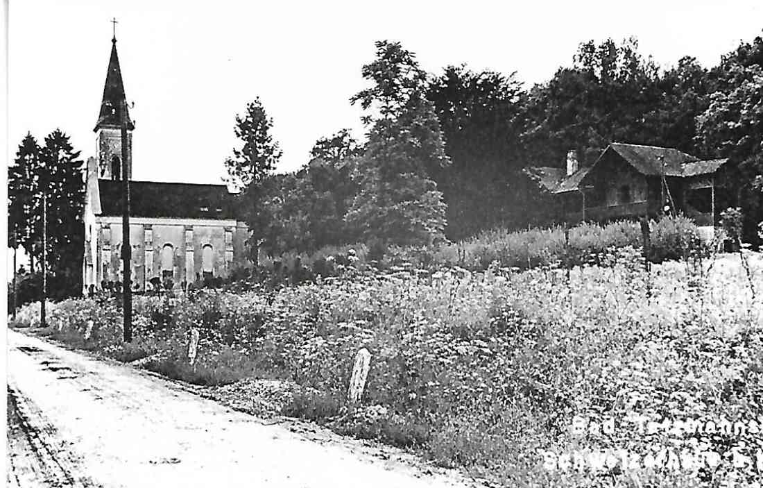 Altar röm. kath. Pfarrkirche, rechts Schweizerhaus