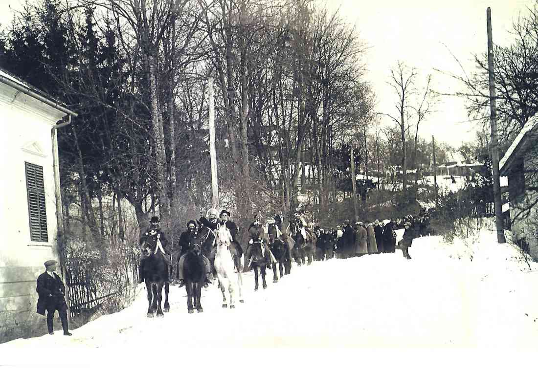 Bad Tatzmannsdorf: Blochziehen 1929