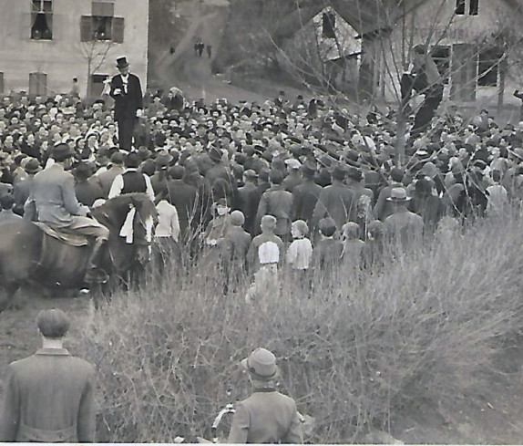 Bad Tatzmannsdorf: Blochziehen, 1948