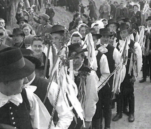 Jormannsdorf, Blochziehen 1949