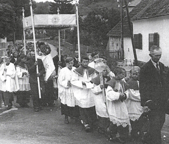Fronleichnam Umzug