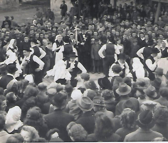 Bad Tatzmannsdorf: Blochziehen, 1948