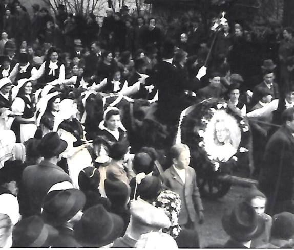 Bad Tatzmannsdorf: Blochziehen, 1948