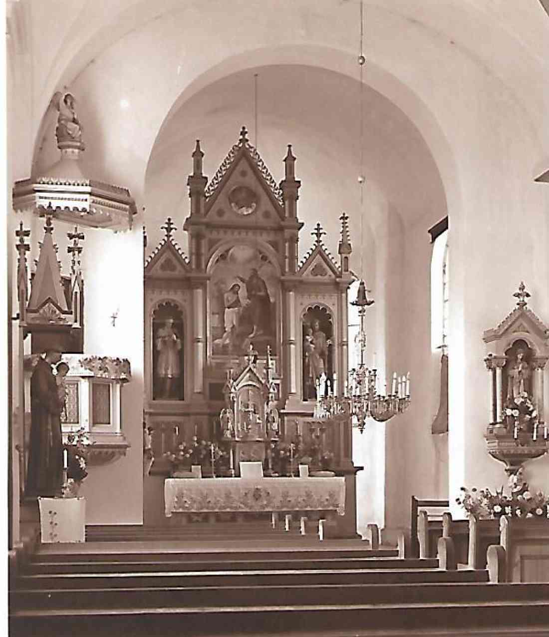 Altar röm. kath. Pfarrkirche